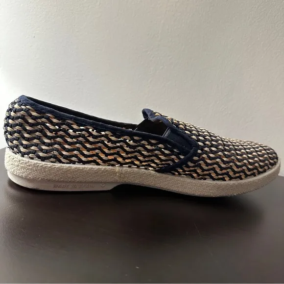 Rivieras Woven Leather Loafers